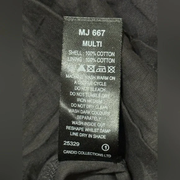 Joe Browns Asymmetrical Skirt Blacks Greys Sz 14 - Picture 9 of 9